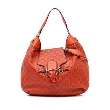 Gucci Medium Guccissima Emily Satchel