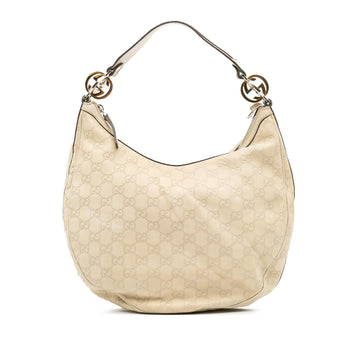 Gucci Medium Guccissima Twins Hobo