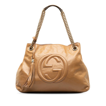 Gucci Medium 1:1 Rep Soho Chain Tote (SHG-jrt6iJ)