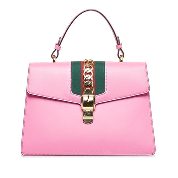 Gucci Medium Sylvie Satchel (SHG-ZwSUYi)