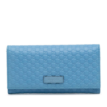 Gucci Microguccissima Continental Flap Wallet (SHG-EzGGYO)