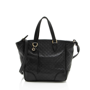 Gucci Microguccissima Leather Bree Small Tote