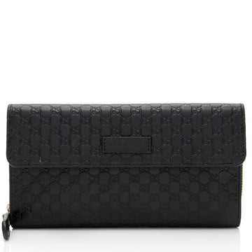 Gucci Microguccissima Leather Continental Flap Wallet (SHF-G2wwZB)