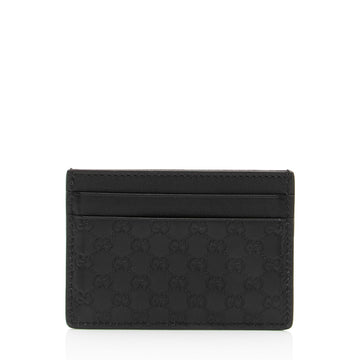 Gucci Microguccissima Leather Signature Card Case (SHF-u5SiRO)