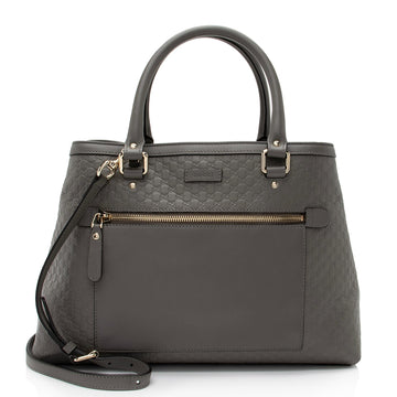 Gucci Microguccissima Leather Soft Medium Tote (SHF-23258)
