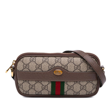 Gucci Mini GG Supreme Web Ophidia Crossbody