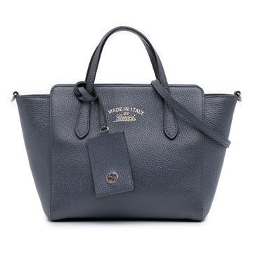 Gucci Mini Leather Swing Satchel