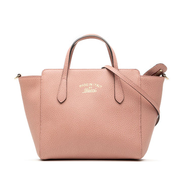 Gucci Mini Leather Swing Satchel