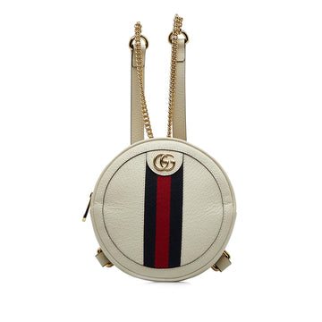 Gucci Mini Ophidia Round Backpack (SHG-FAQ298)