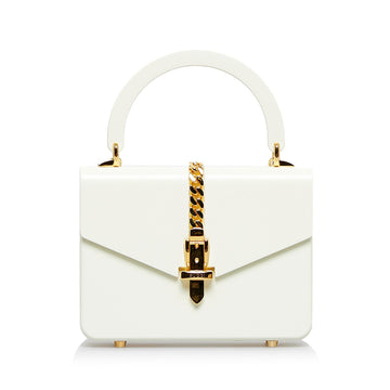 Gucci Mini Plexiglass Sylvie 1969 (SHG-RffcW2)