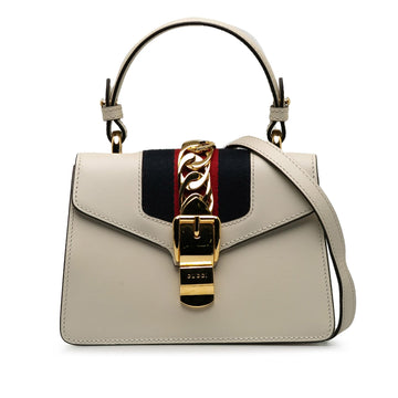 Gucci Mini Sylvie Satchel (SHG-OYDvet)