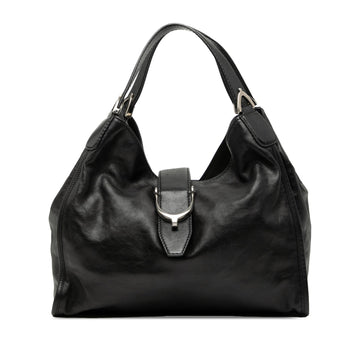 Gucci Nubuck Soft Stirrup Tote