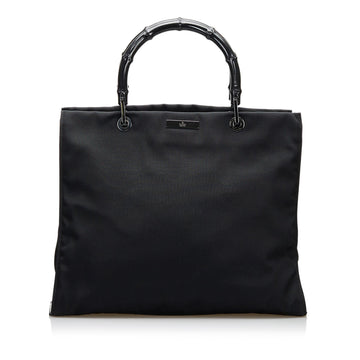 Gucci Nylon Bamboo Tote Bag (SHG-36501)