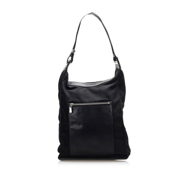 Gucci Nylon Shoulder Bag (SHG-MIDW4x)