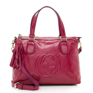 Gucci 1:1 Rep Leather Soho Working Tote (SHF-17644)