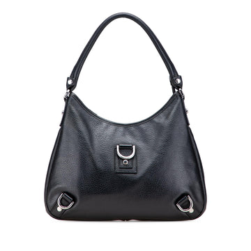 Gucci Pebbled Leather Abbey D Ring Shoulder Bag
