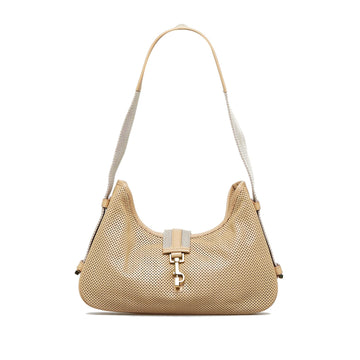 Gucci Perforated Jackie Shoulder Bag (SHG-FHA5EO)