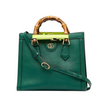 Gucci Small Bamboo Diana Satchel (SHG-YzIOpD)