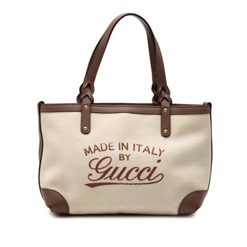 Gucci Small Canvas Logo Craft Tote