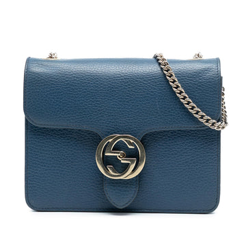 Gucci Small Dollar Calfskin Interlocking G Crossbody