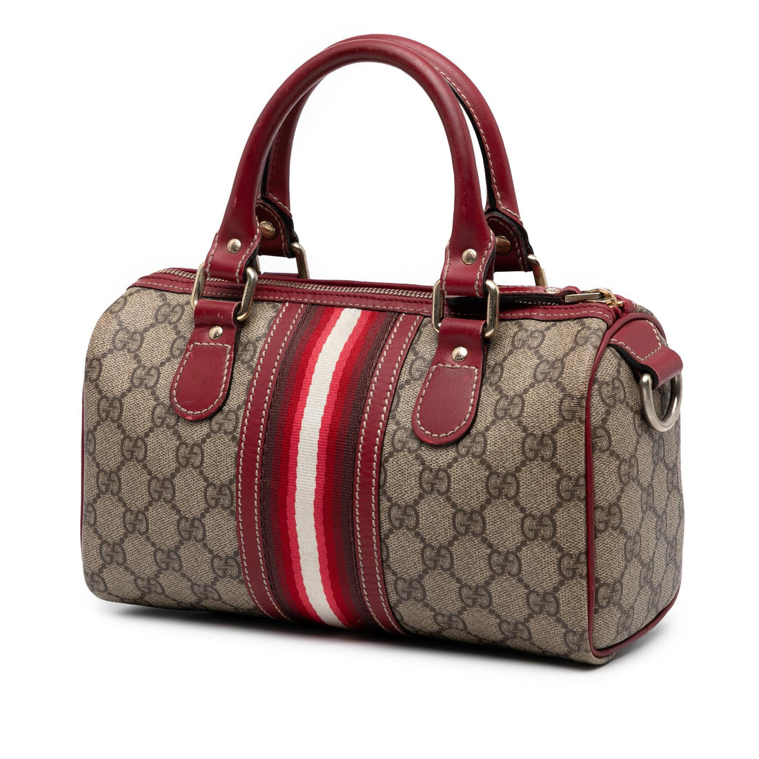 Gucci Small GG Supreme Web Joy Boston Bag