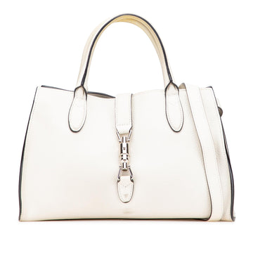Gucci Small Grained Calfskin Soft Jackie Tote