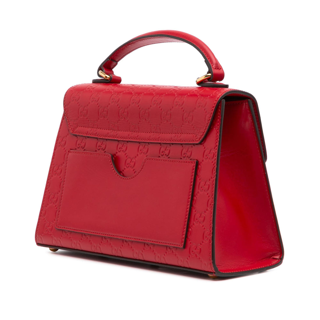Gucci Small Guccissima Padlock Satchel