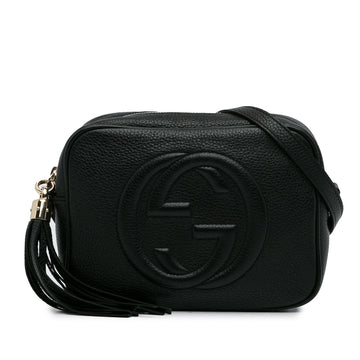 Gucci Small Leather Soho Disco Crossbody (SHG-31a1PN)