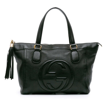 Gucci Small Leather Soho Working Tote