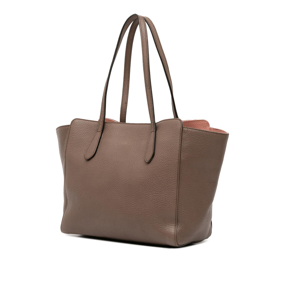 Gucci Small Leather Swing Tote