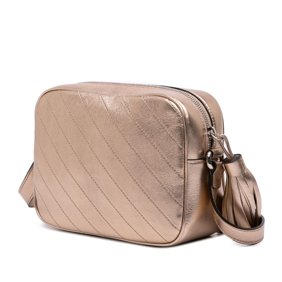 Gucci Small Metallic Calfskin Blondie Crossbody