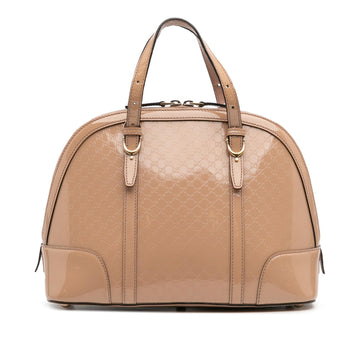 Gucci Small Microguccissima Patent Nice Satchel