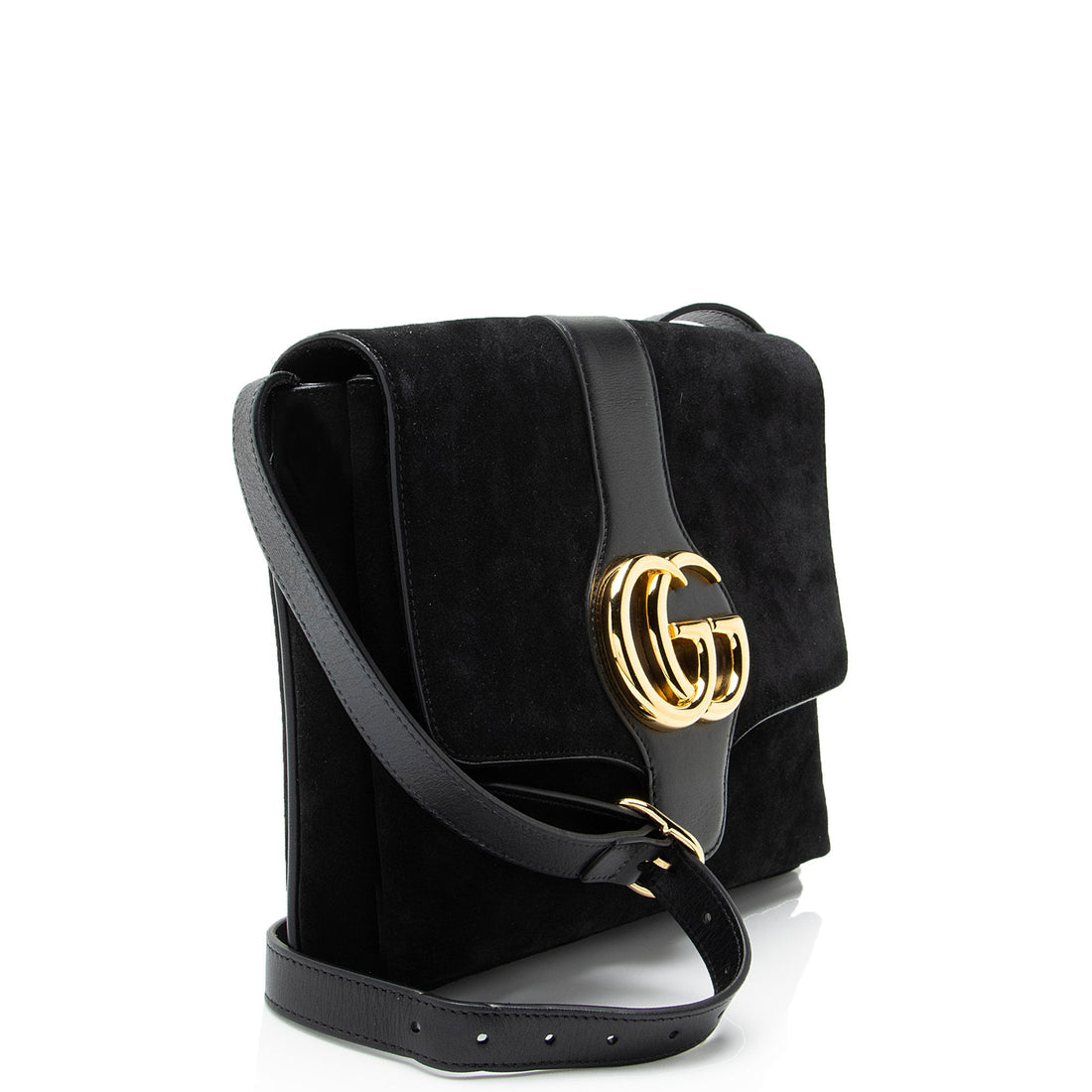 Gucci Suede Arli Medium Shoulder Bag