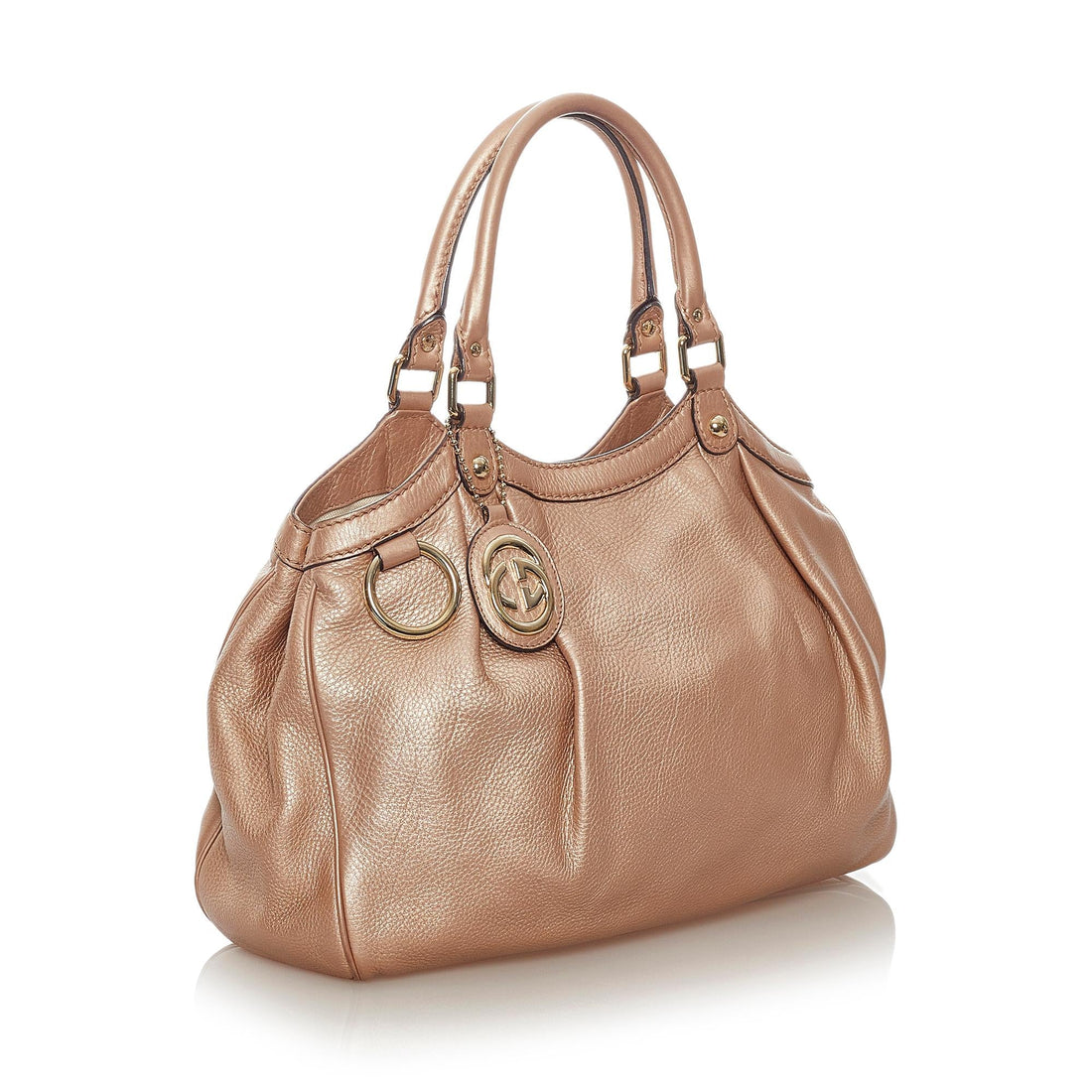 Gucci Sukey Leather Tote Bag (SHG-27549)