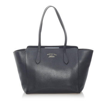 Gucci Swing Leather Tote Bag (SHG-32013)