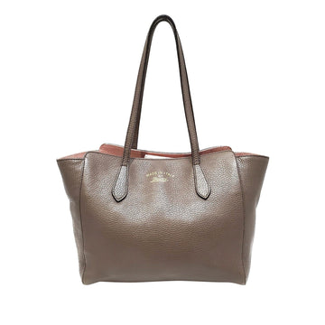 Gucci Swing Leather Tote Bag (SHG-34509)