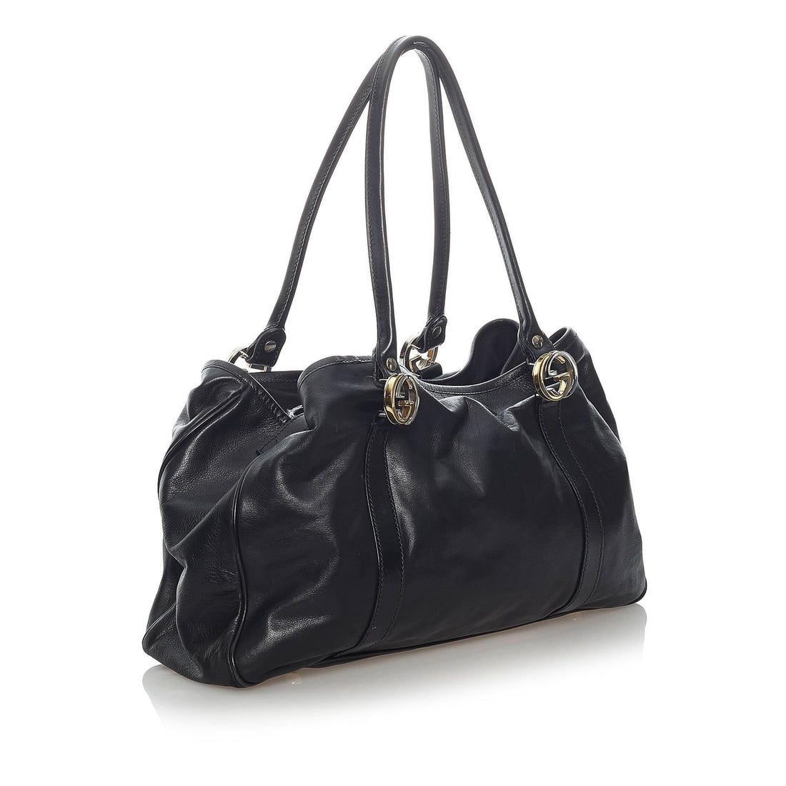 Gucci Twin Leather Tote Bag (SHG-31630)