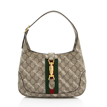 Gucci x Balenciaga GG Supreme The Hacker Project Jackie Small Shoulder Bag