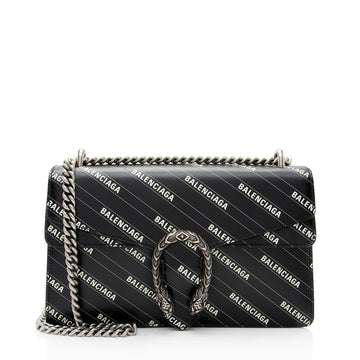 Gucci x Balenciaga Leather Dionysus The Hacker Project Small Shoulder Bag (SHF-qNmspE)