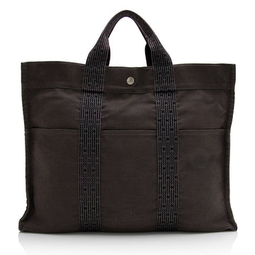 Hermes Canvas Herline MM Tote (SHF-22534)