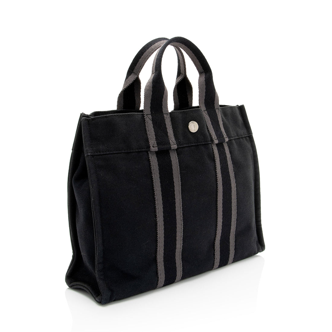 Hermes Canvas Herline PM Tote (SHF-QUnYm4)