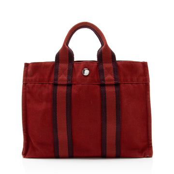 Hermes Canvas Herline PM Tote