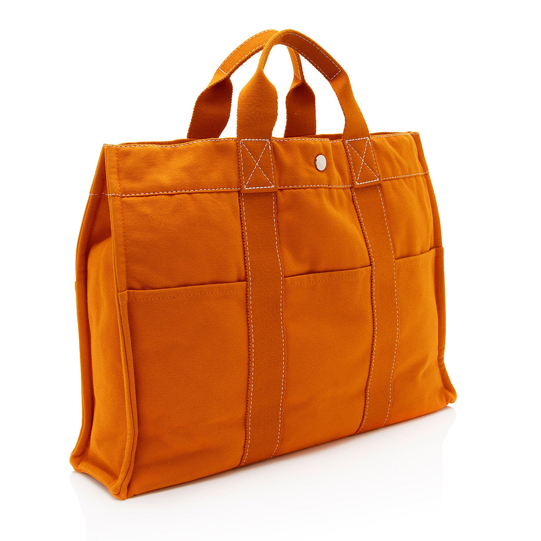 Hermes Toile Fourre Tout MM Tote (SHF-UzgbQi)