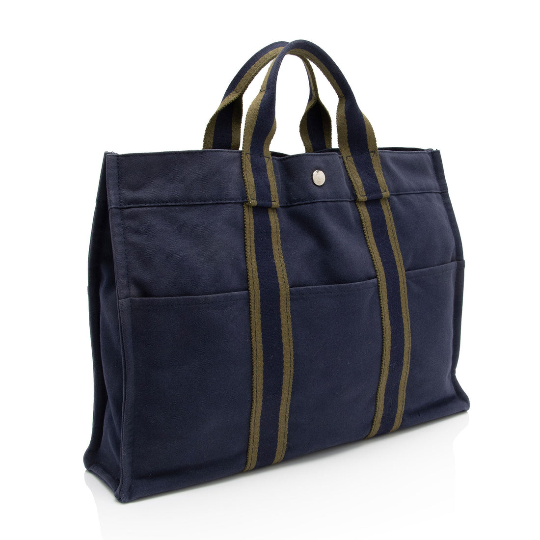Hermes Toile Fourre Tout MM Tote (SHF-WYiUei)