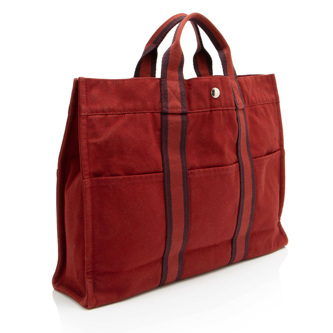 Hermes Toile Fourre Tout MM Tote