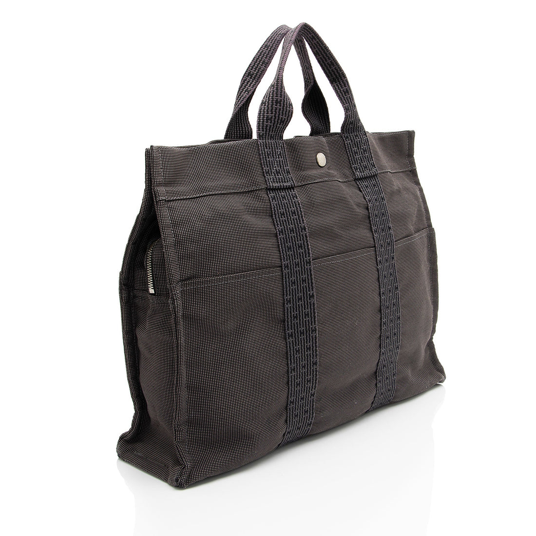 Hermes Vintage Canvas Herline MM Tote