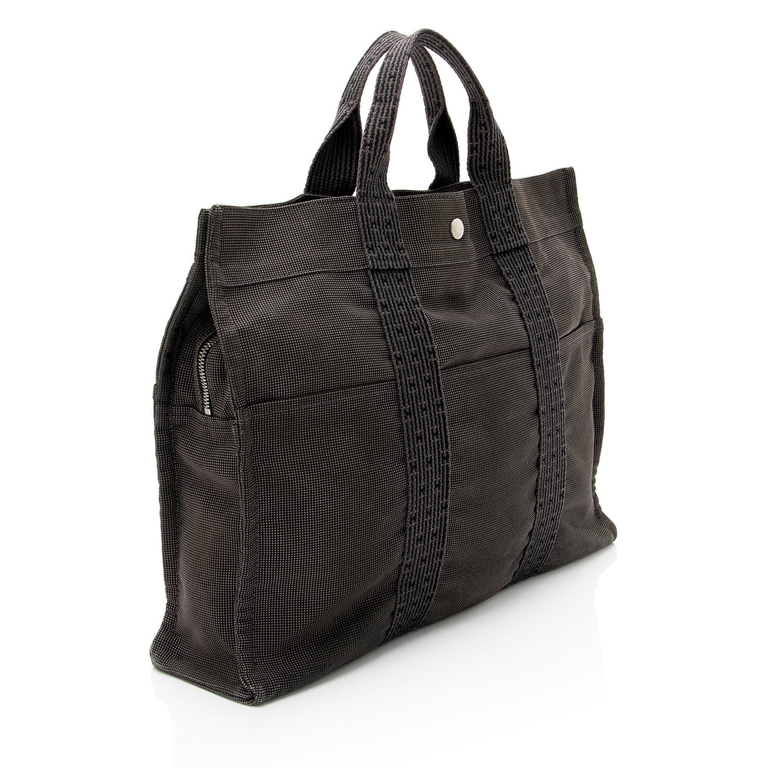 Hermes Vintage Canvas Herline MM Tote