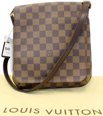 LOUIS VUITTON Damier Ebene Mtte Salsa Crossbody Bag