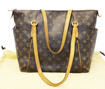 LOUIS VUITTON   Monogram Canvas Totally MM Tote Brown Bag