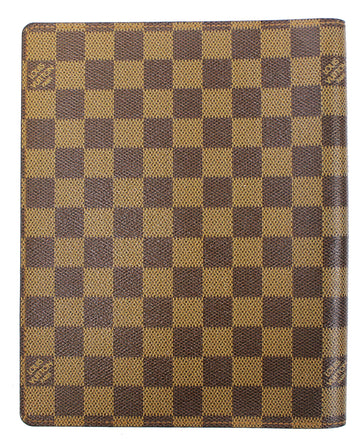 LOUIS VUITTON Damier Ebene Agenda Bureau Note Cover - Sale